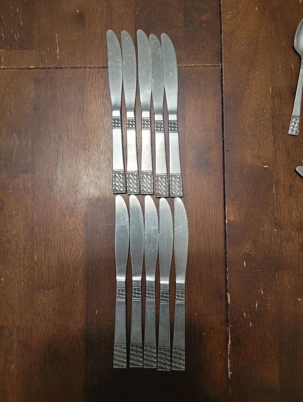 Towle Supreme stainless steel  Basketweave